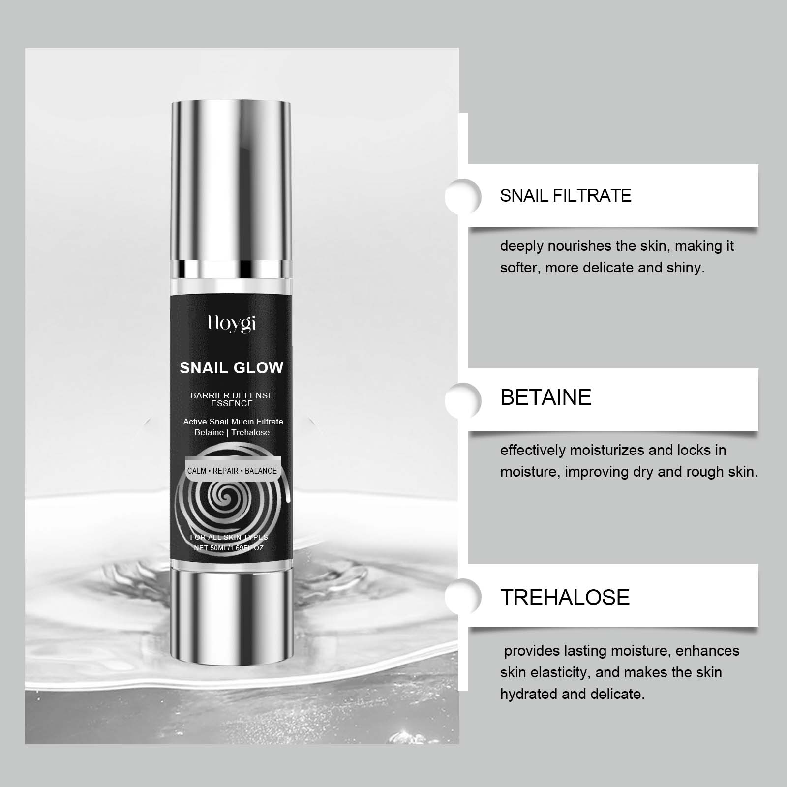 Snail Mucin Skincare Set Colla - Snail Mucin Essence 评论和价格