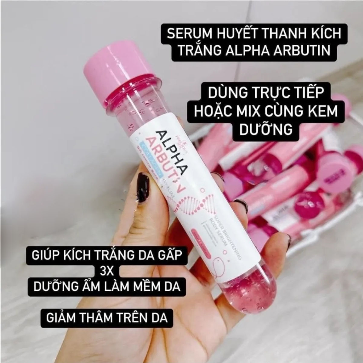 Ống Serum kích trắng da Alpha  - Alpha Arbutin Serum 评论和价格