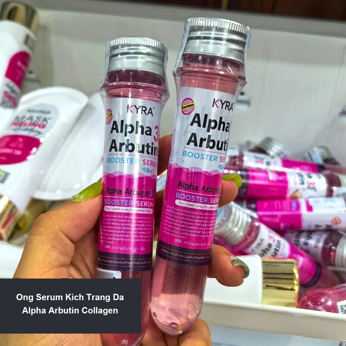 Ống Serum kích trắng da Alpha  - Alpha Arbutin Serum 评论和价格