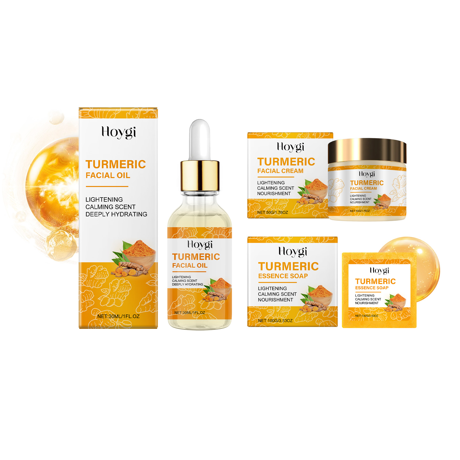 Turmeric Skincare Set Body Soa - Skincare Whitening 评论和价格
