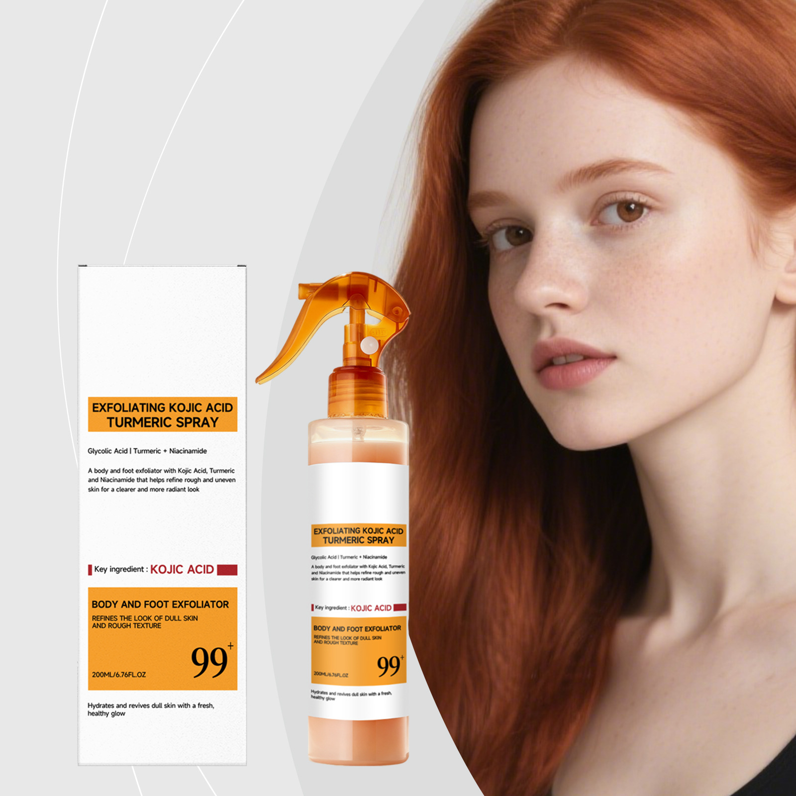 Kojic Acid Turmeric Care Spray - Skincare Whitening 评论和价格