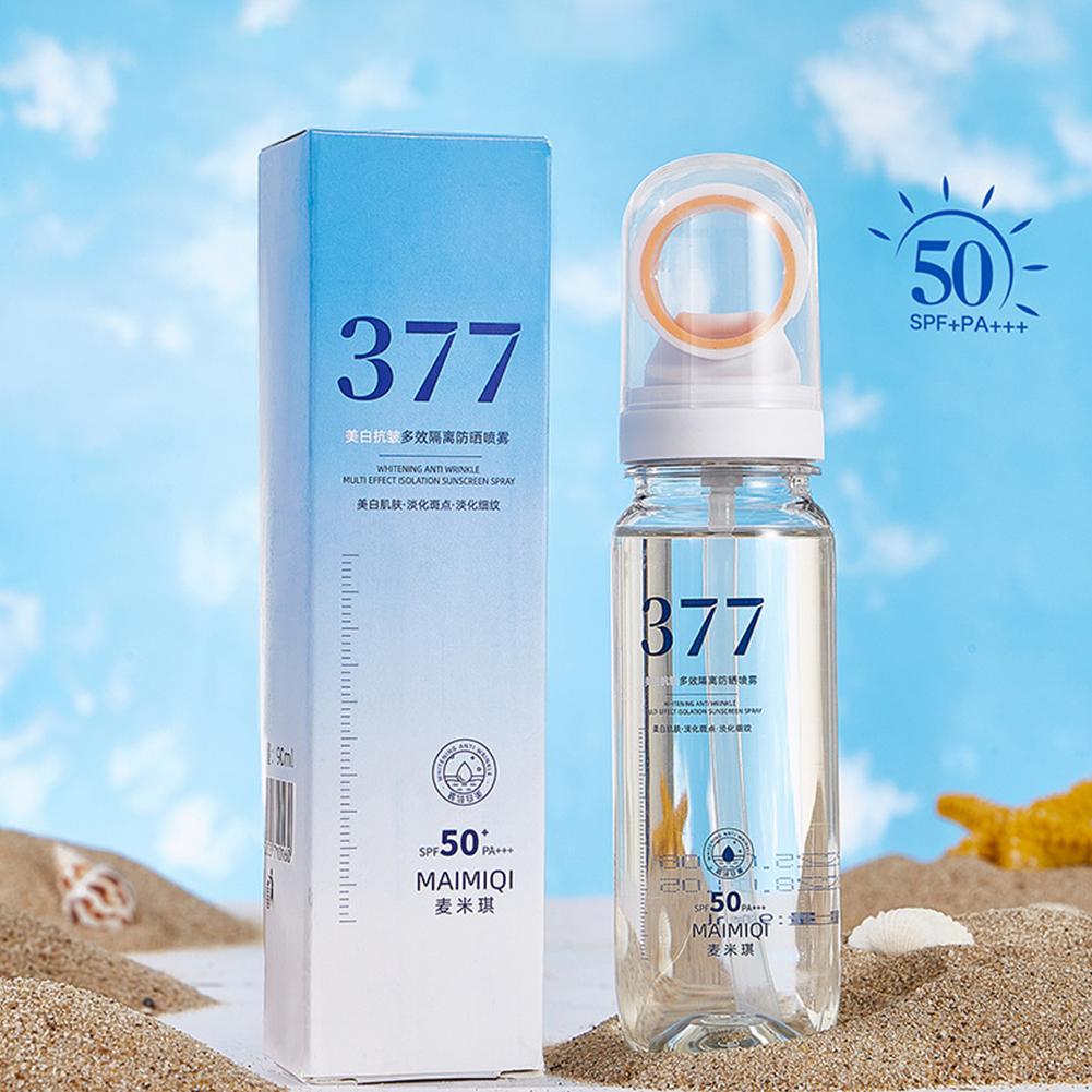 1/3/5PCS Sunscreen Spray SPF50 - Skincare Whitening 评论和价格